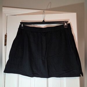 Automet Size 2XL Black Women's Skort Activewear
